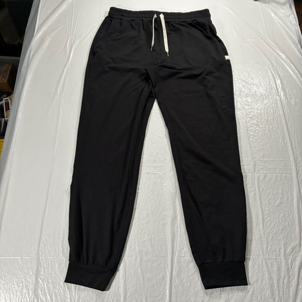 Vuori Performance Joggers Pants VW303 DreamKnit Sz Small Black